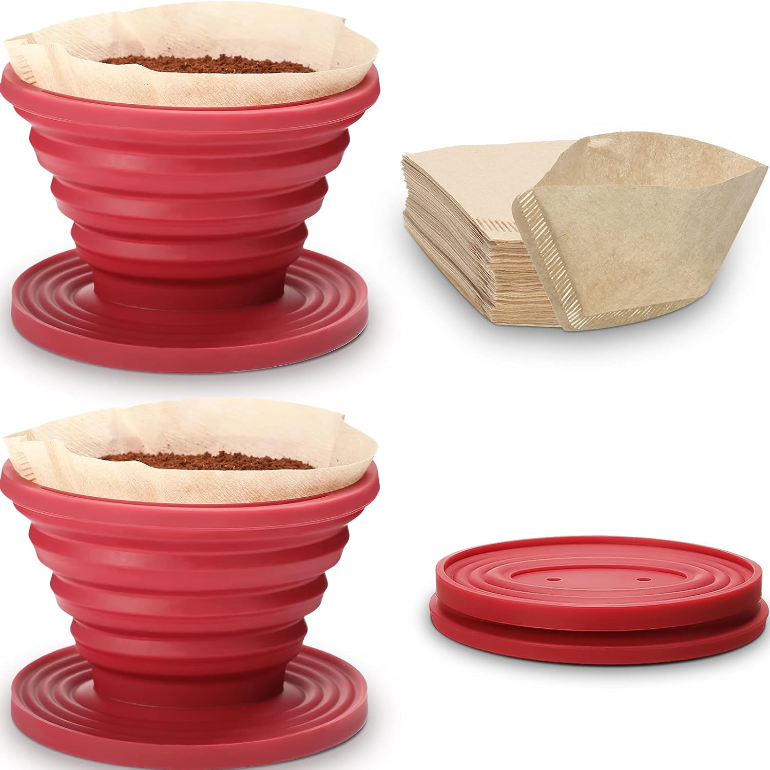 Silicone Pour over coffee filter holders