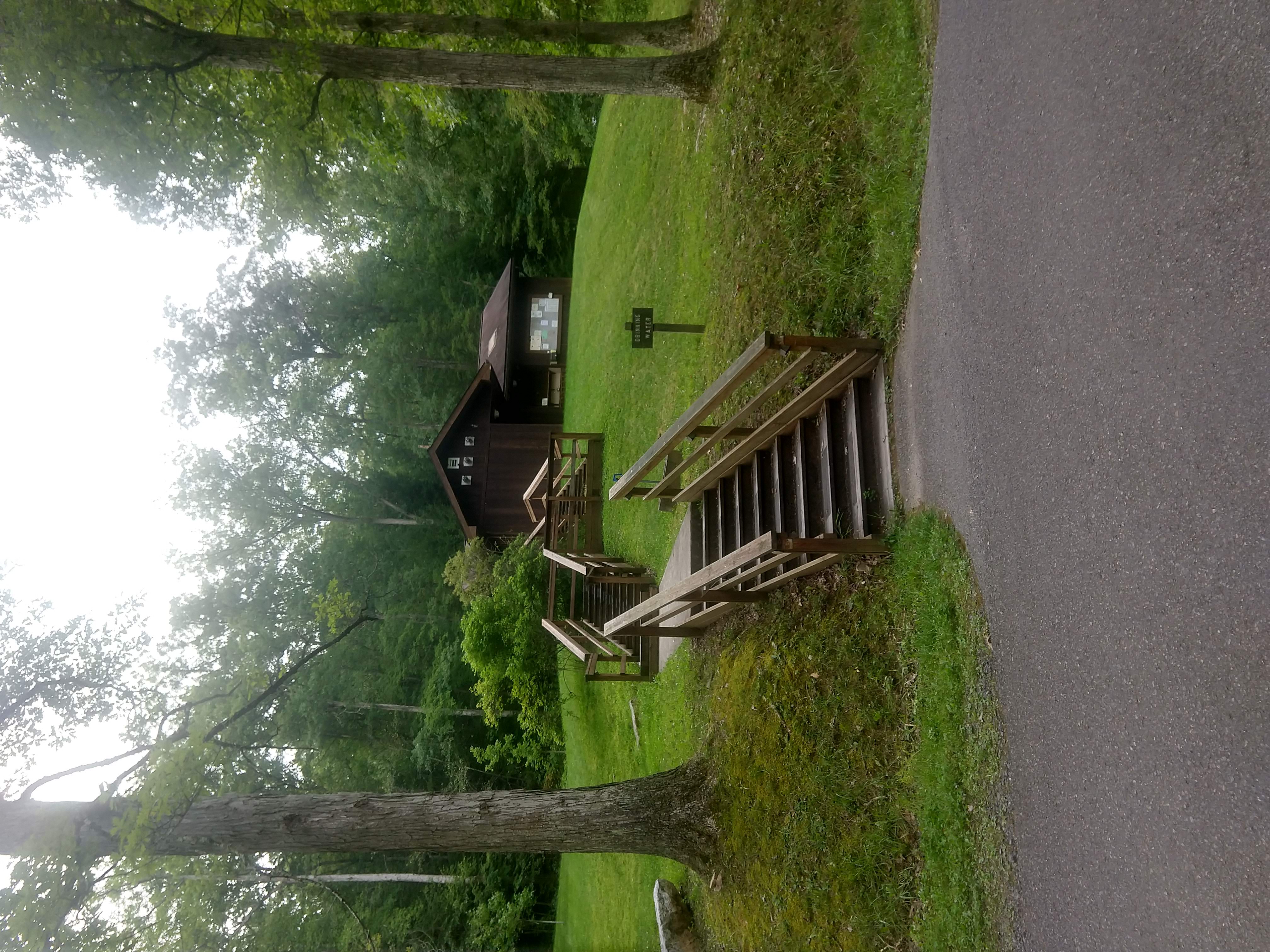 Greenwood Furnace camp bathhouse